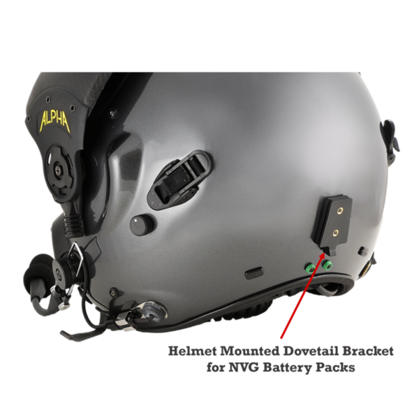 ALPHA Eagle Flight Helmet with Dovetail